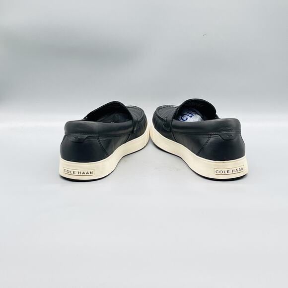 Cole Haan Shoes Mens 8.5 Black Leather Nantucket Penny Loafers Slip On Comfort main image 11